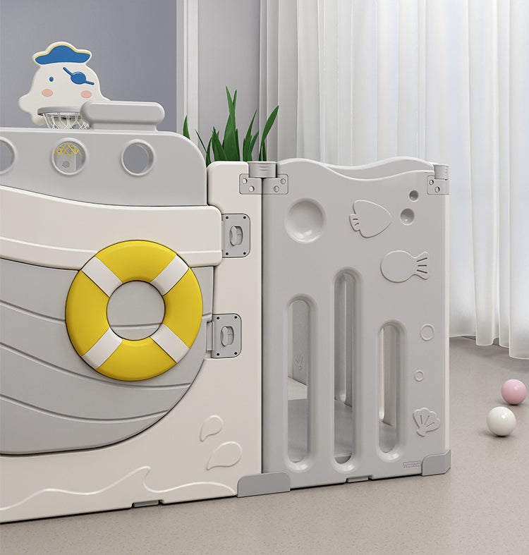 Lucellia® Inklapbare Grondbox Baby – XXL Speelbox met Dubbelzijdige Speelmat en Accesoires