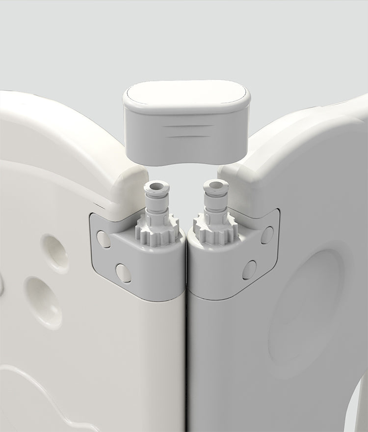 Lucellia® Inklapbare Grondbox Baby – XXL Speelbox met Dubbelzijdige Speelmat en Accesoires