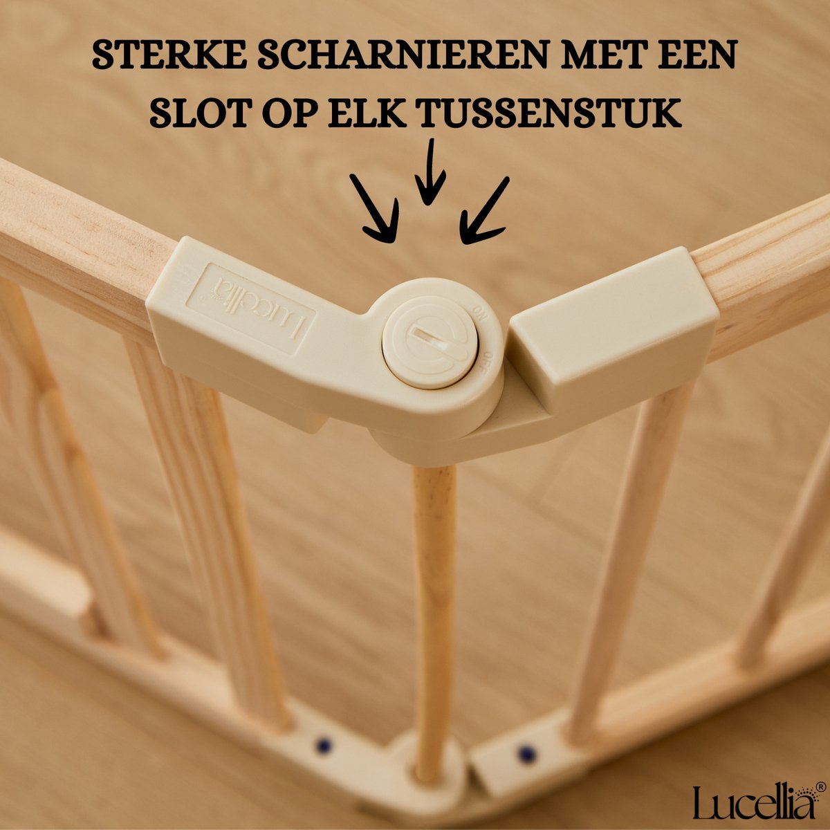 Lucellia® Prime Wood – Inklapbare Houten Babybox in meerdere maten & kleuren