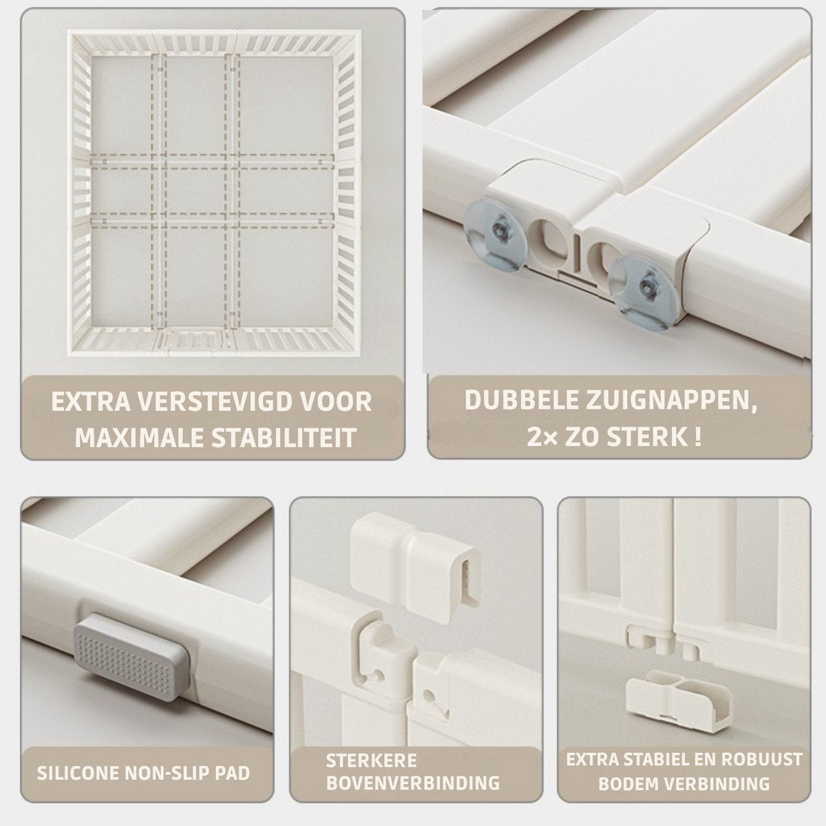 Lucellia® Grondbox XXL – 5-in-1 Babybox 180x200 cm