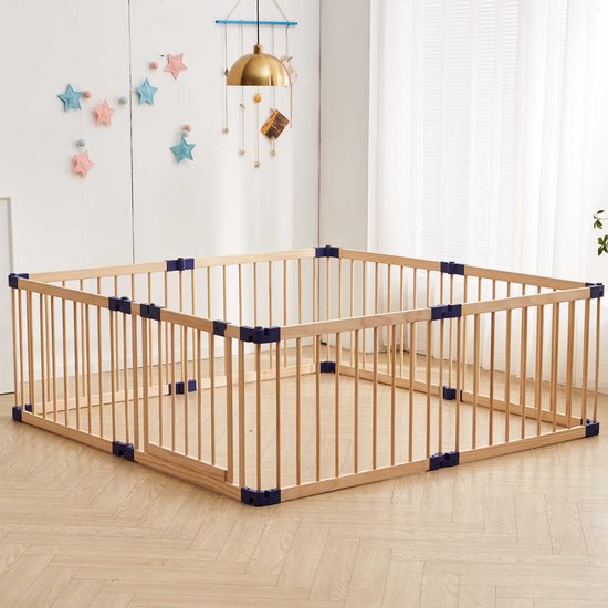 Lucellia® Prime Wood – Inklapbare Houten Babybox in meerdere maten & kleuren