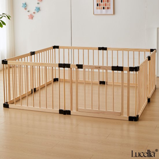 Lucellia® Prime Wood – Inklapbare Houten Babybox in meerdere maten & kleuren